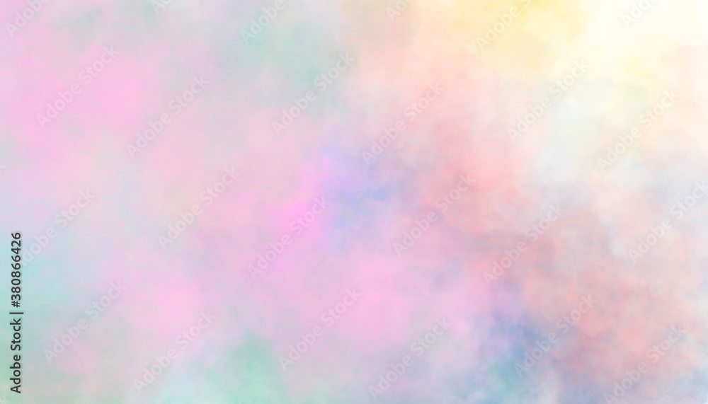 Watercolor paint like gradient background pastel ombre style. Iridescent template for brochure, banner, wallpaper, mobile screen. Neon hologram theme Watercolor paint like gradient background pastel ombre style. Iridescent template for brochure, banner, wallpaper, mobile screen. Neon hologram theme
