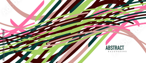 Аbstract moving colorful lines vector backgrounds for cover, placard, poster, banner or flyer