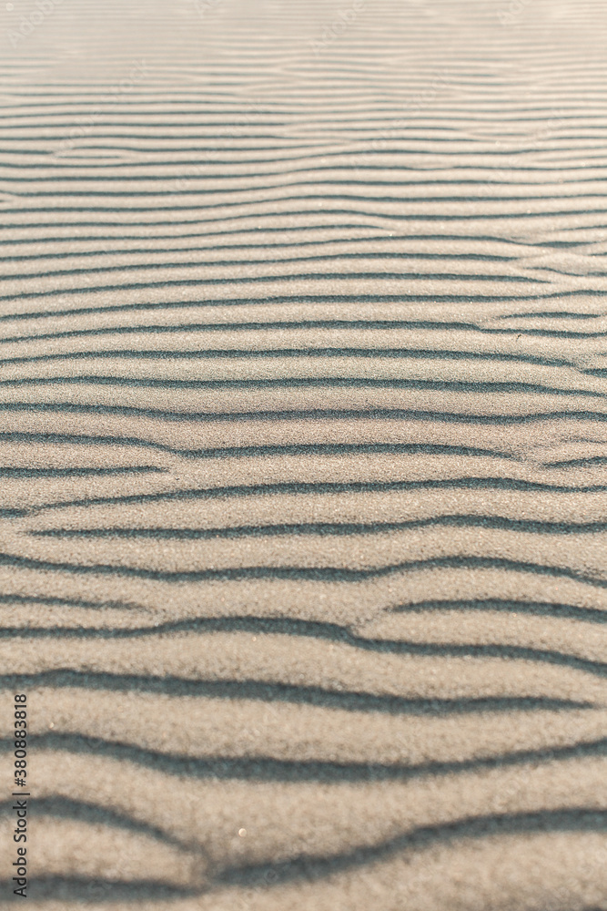 Ripples in the sand, abstract Ripples in the sand, abstract