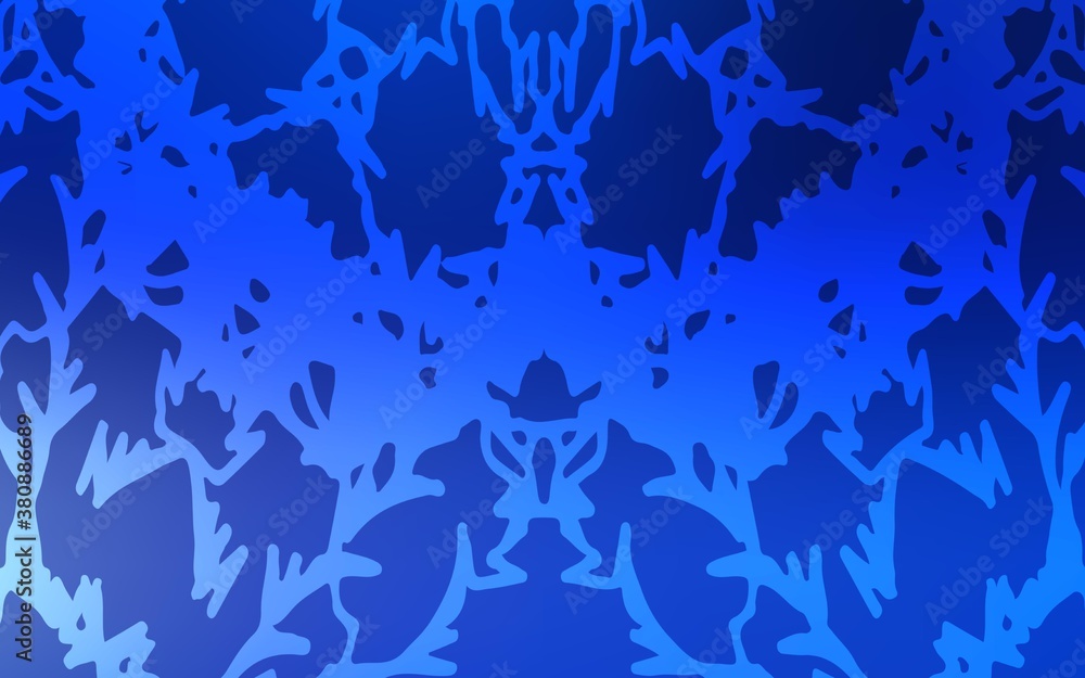 Dark BLUE vector doodle blurred background. Childish elegant natural pattern with gradient. The completely new template can be used for your brand book. Dark BLUE vector doodle blurred background. Childish elegant natural pattern with gradient. The completely new template can be used for your brand book.