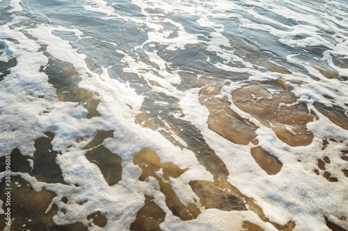 Background shot of sea water surface