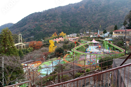 Empty Beppu rakuten ji theme park in Beppu photo