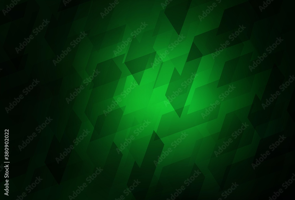 Dark Green vector texture in rectangular style. Dark Green vector texture in rectangular style.