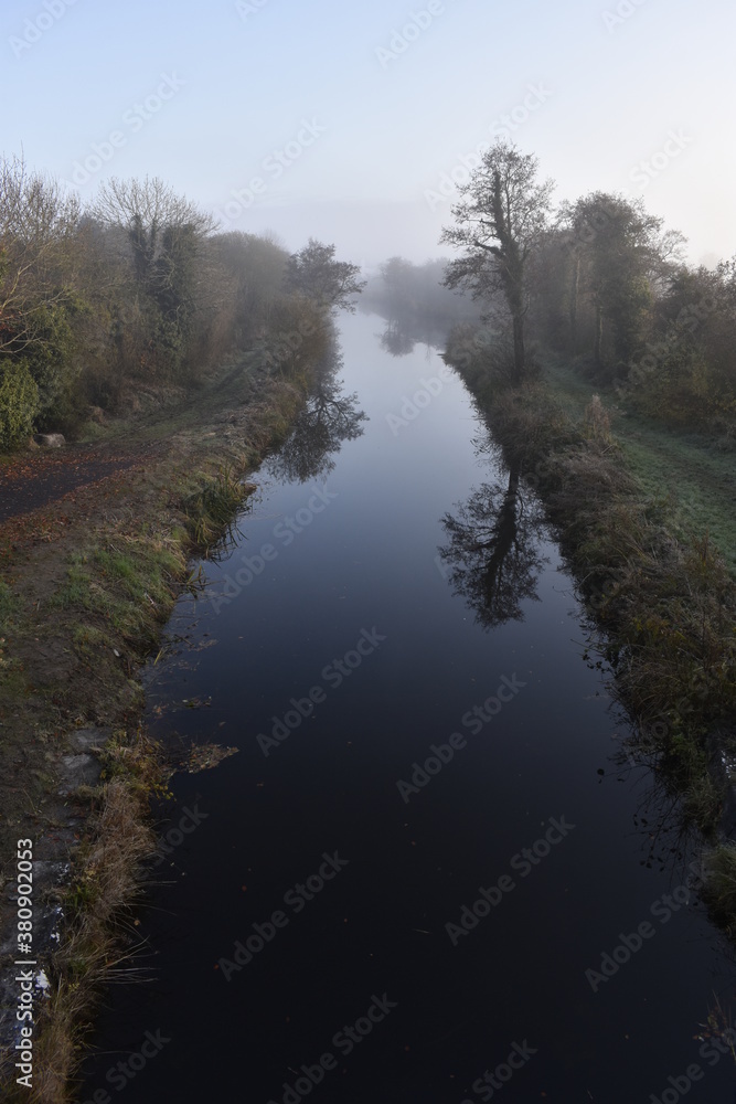 Sunset at Irish Canal Way