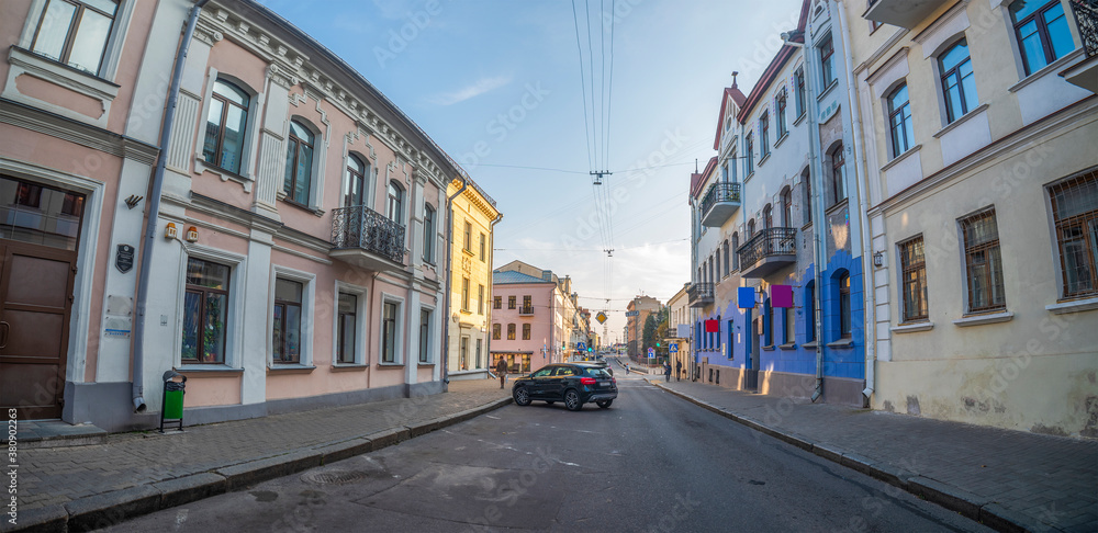 Minsk. Downtown of Nemiga. Minsk. Downtown of Nemiga.