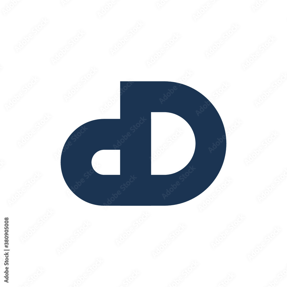 vector D logo alphabet icon illustrations vector D logo alphabet icon illustrations