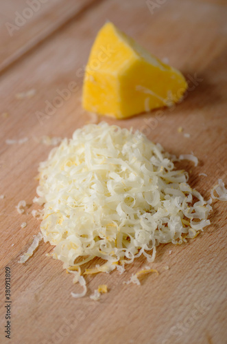 grated cheese, ingredient for cooking and baking