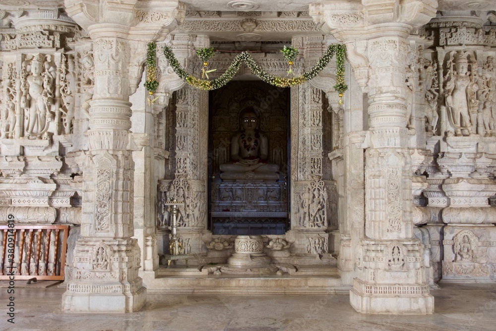 entrance to the temple, India
