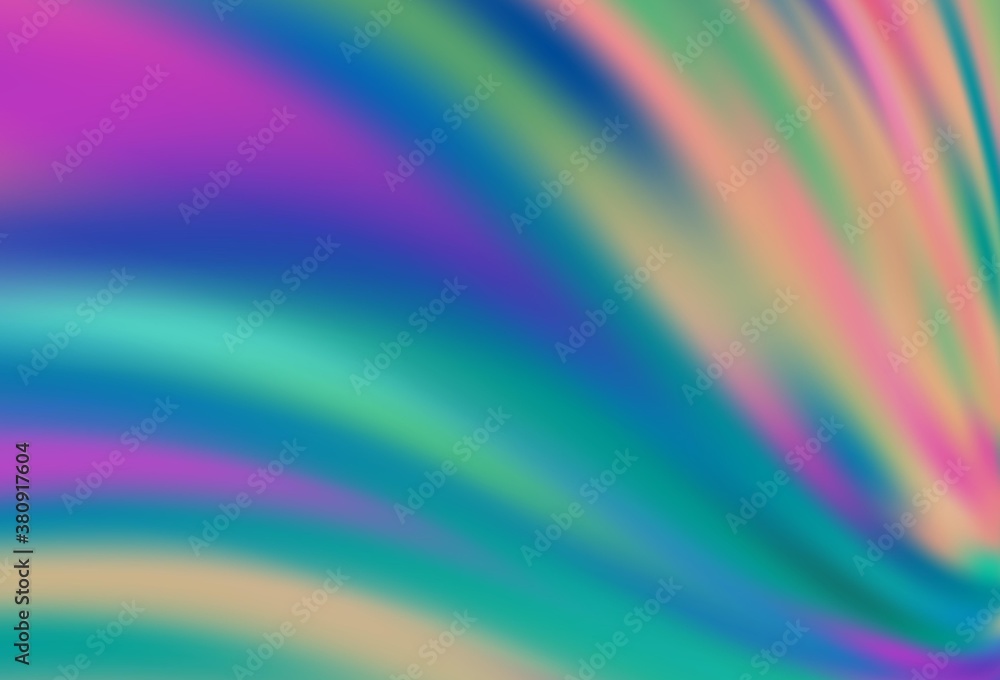 Light Green vector blurred bright texture. Light Green vector blurred bright texture.