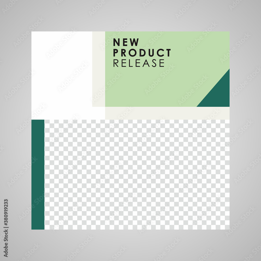 Fototapeta premium Editable Modern Template. Discount Promo Template. Social Media Post Template. Social Media Banner.