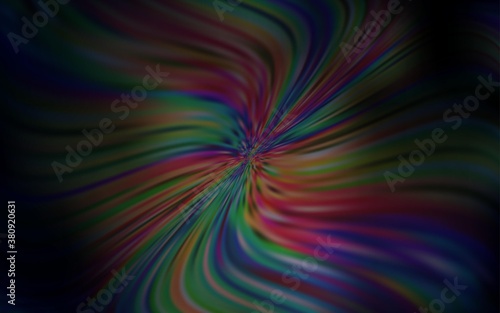 Dark Brown vector blurred bright template. New colored illustration in blur style with gradient. New style design for your brand book.