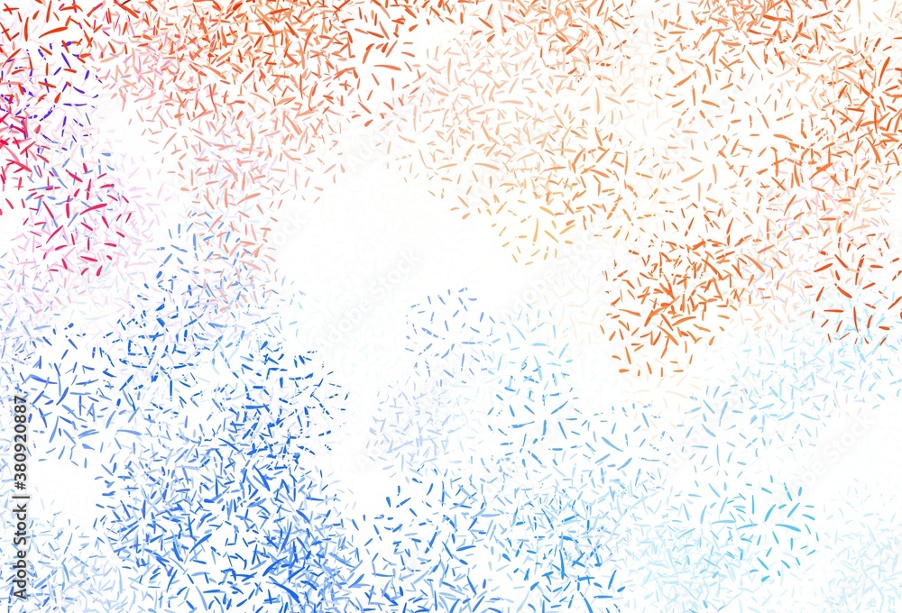 Light Pink vector template with repeated sticks. Light Pink vector template with repeated sticks.