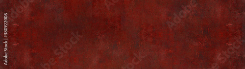 Dark red abstract stone concrete paper texture background panorama banner long, with space for text