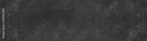 Black anthracite stone concrete texture blackboard chalkboard background panorama banner long 
