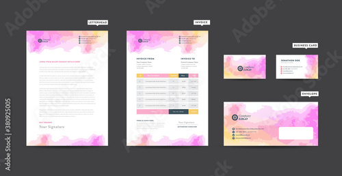 Corporate Business Branding Identity  | Stationary Design | Letterhead | Business Card | Invoice | Envelope | Startup Design