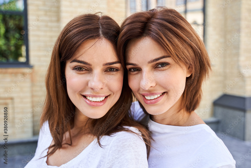 Females posing to the camera