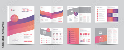 Corporate Business Project Proposal Design | Annual Report and Company Brochure | Booklet and Catalog Design
