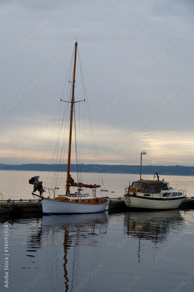 Boote an der Ostsee