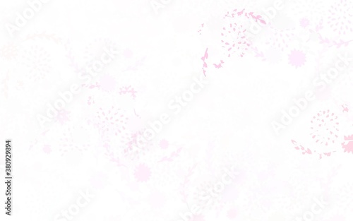 Light Purple vector natural backdrop with flowers, roses.