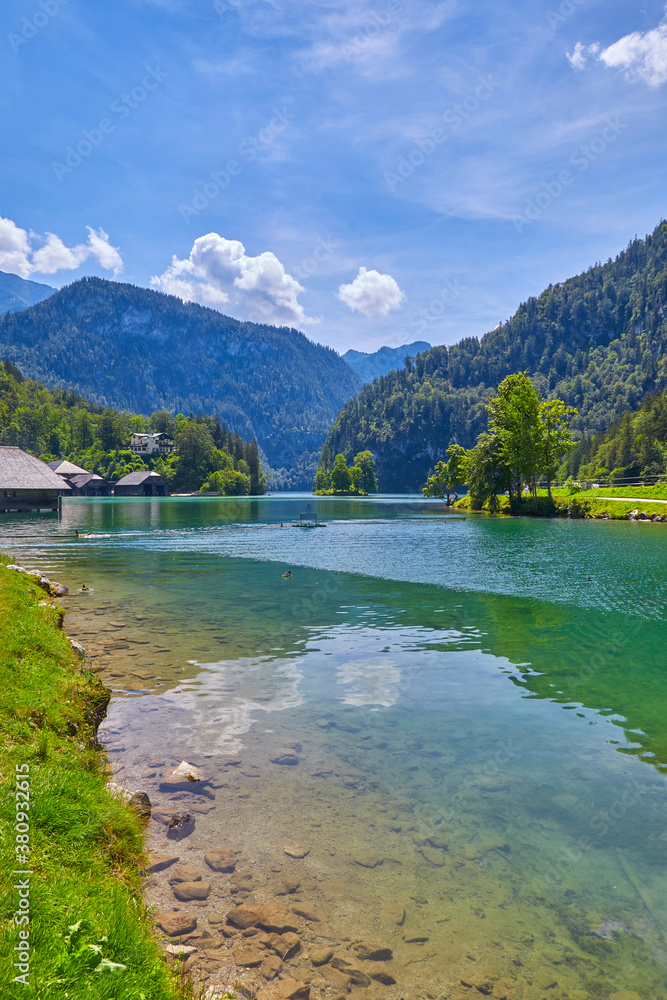 Bavarian impressions at King lake, Germany.
