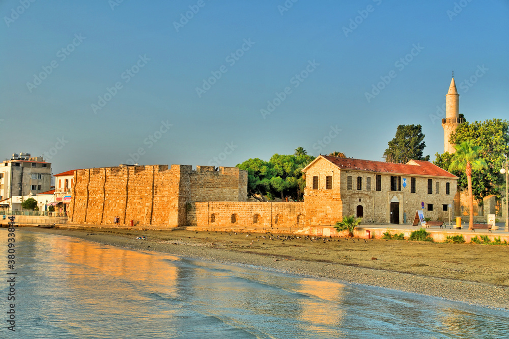 Larnaca Castle -  a castle located on the southern coast of Cyprus