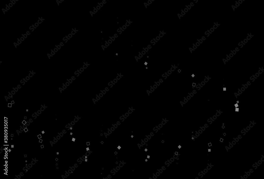 Dark Silver, Gray vector pattern with crystals, rectangles. Dark Silver, Gray vector pattern with crystals, rectangles.