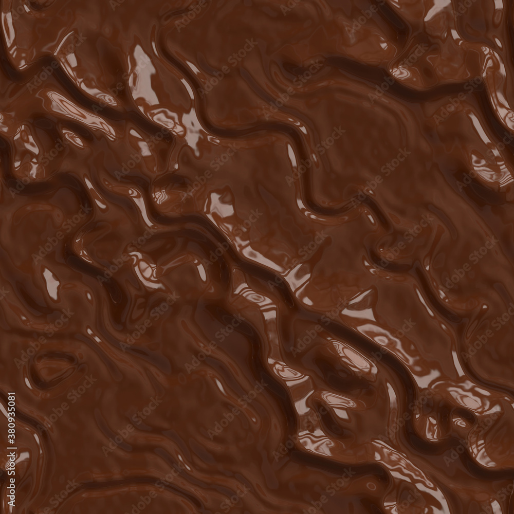 Chocolate texture. Candy background. Seamless candy wave. Melted chocolate. Chocolate texture. Candy background. Seamless candy wave. Melted chocolate.