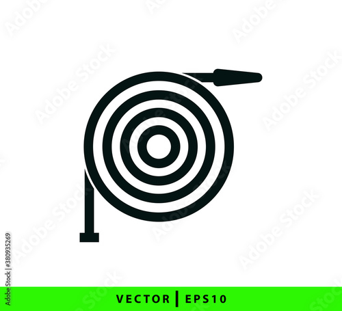 Hydrant icon vector logo design template illustration