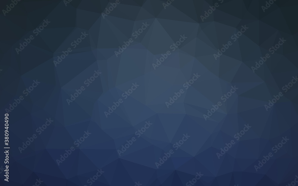 Dark BLUE vector shining triangular background. A completely new color illustration in a vague style. Triangular pattern for your business design. Dark BLUE vector shining triangular background. A completely new color illustration in a vague style. Triangular pattern for your business design.