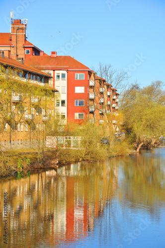 Canvas Print Stockholm waterfront