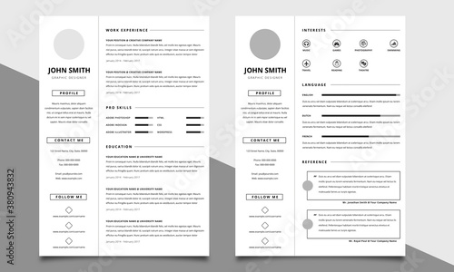 2 Page Resume
