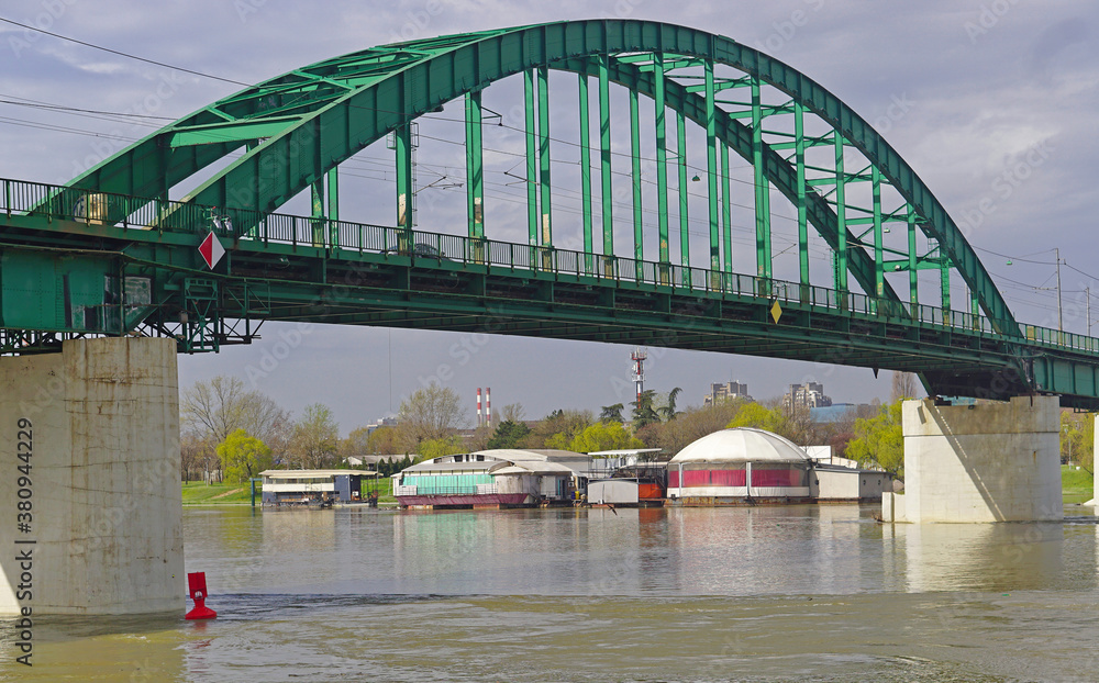 Fototapeta premium Bridge Belgrade