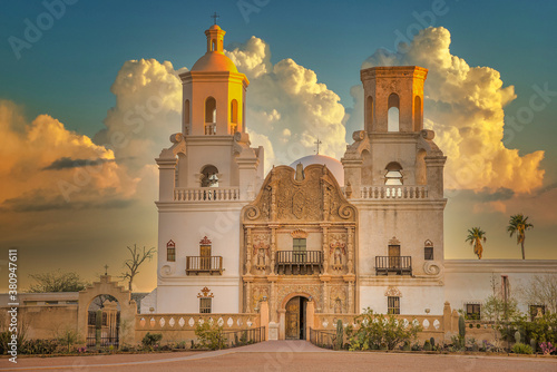  San Javier del Bac Catholic Mission Church Tucson Arizona USA photo