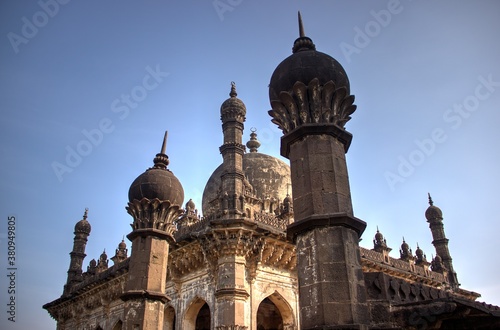 Ibrahim Rouza, sepulcher of Ibrahim Adil Shah and a mosque, Bijapur, Karnataka, India