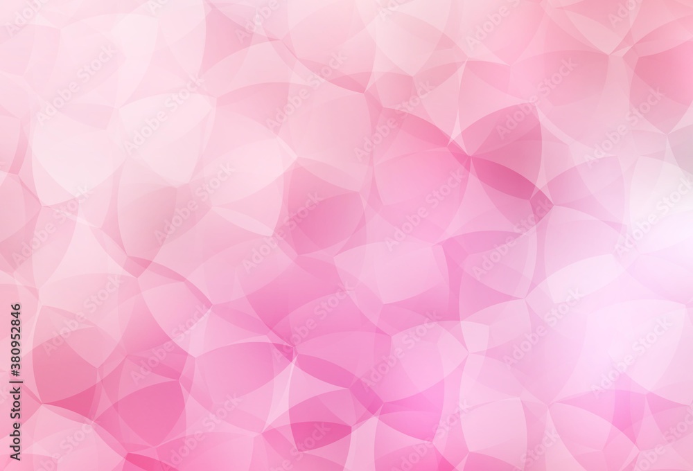 Light Pink vector abstract mosaic backdrop. Light Pink vector abstract mosaic backdrop.