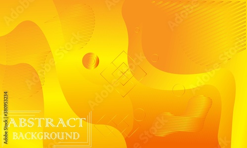 modern colorful abstract wavy background, abstract yellow gradient background