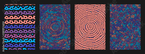 Vector abstract background bio diffusion. geometric coral