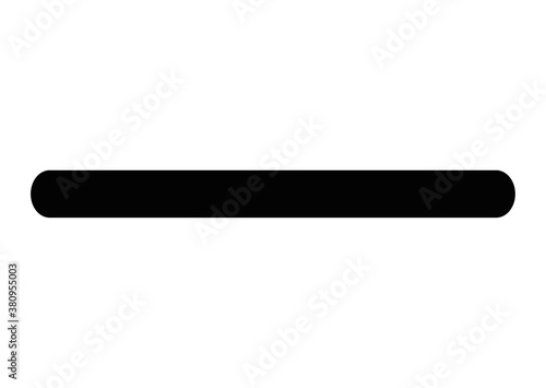 minus vector  icon for apps and website
