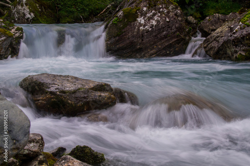 water stream in the mountains