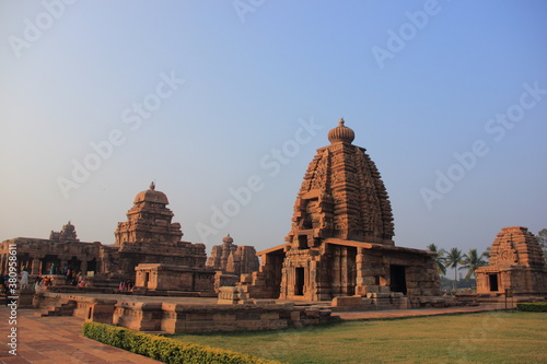 Pattadakal  Pa      adakallu or Raktapura  is a complex of Hindu and Jain temples in northern Karnataka  India . Located on bank of Malaprabha River in Bagalakote. Worled Heritage Site