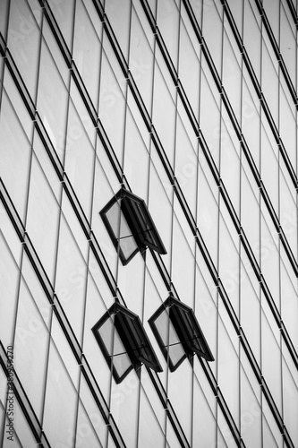 windows of a skyscraper