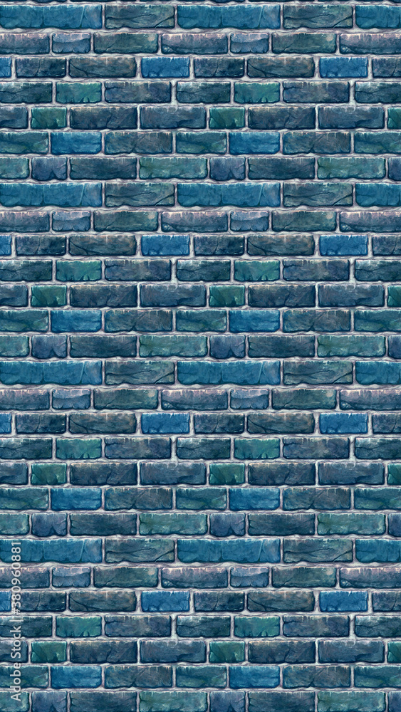 縦長サイズの青色のレンガの壁紙のイラスト シームレスパターン素材 Stock イラスト Adobe Stock 縦長サイズの青色のレンガの壁紙のイラスト シームレスパターン素材 Stock イラスト Adobe Stock
