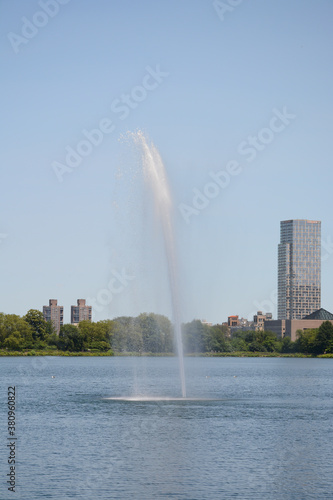 New York  NY  USA - June 5  2019  The biggest park Central Park in New York city
