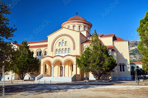 Church of the Orthodox Monastery of St. Gerasimus on the island of Kefalonia