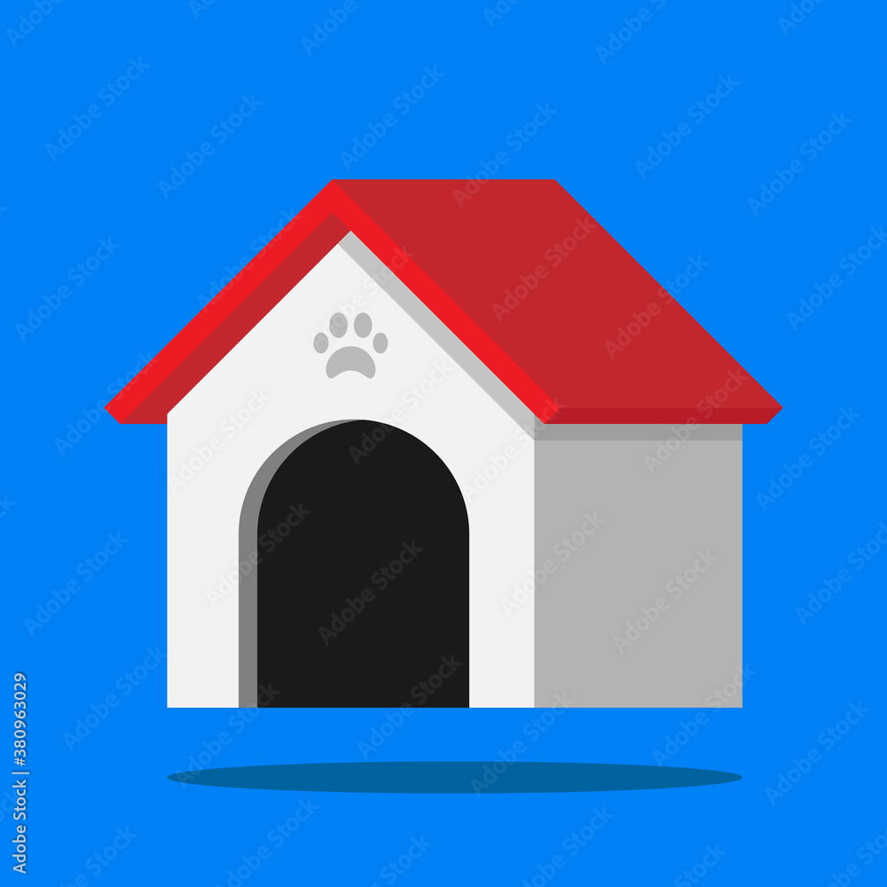 Dog House Icon Vector Illustration Dog House Icon Vector Illustration