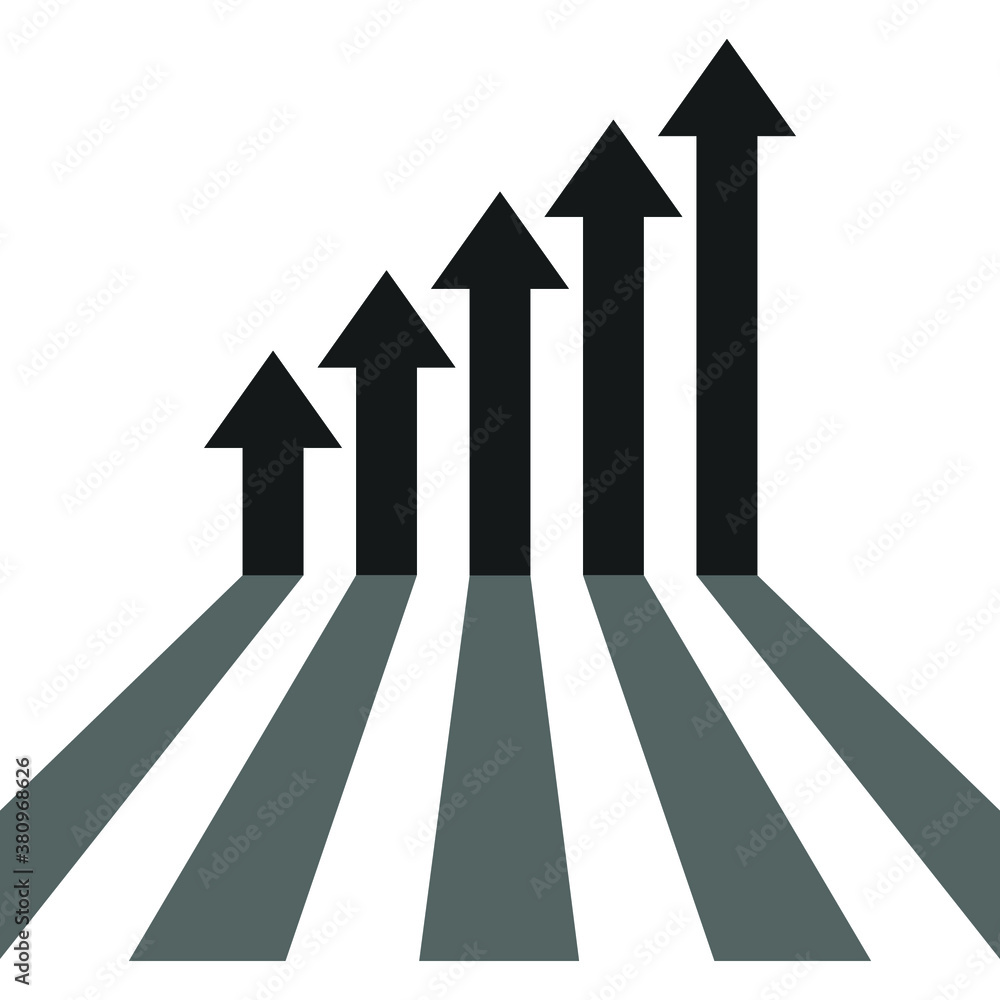 growing business sign, achievement icon, growing business symbol growing business sign, achievement icon, growing business symbol
