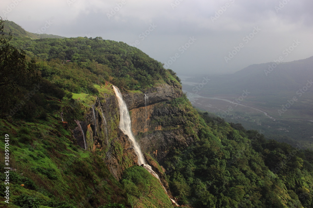 Rainy day with fog and greenery, Matheran, smallest hill station in India, Maharashtra Rainy day with fog and greenery, Matheran, smallest hill station in India, Maharashtra