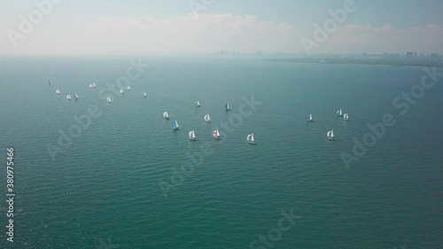 sailboats on lake Ontario