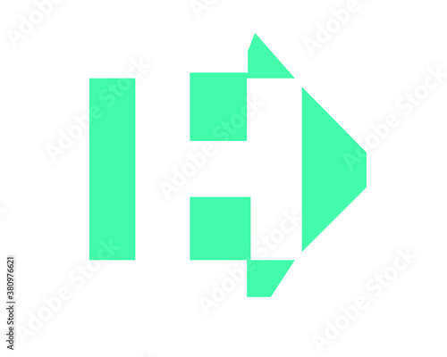 h initials logo letters and logo designs
