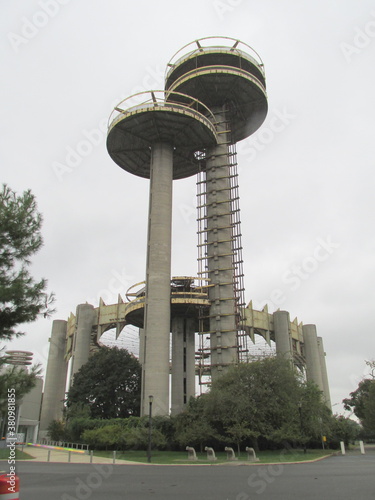 New York State Pavilion in Flushing Meadows Corona Park Queens New York City